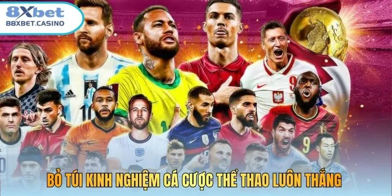 Bỏ túi kinh nghiệm cá cược thể thao luôn thắng 